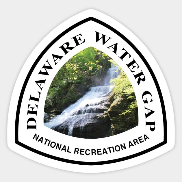 Delaware Water Gap National Recreation Area trail marker Sticker by nylebuss